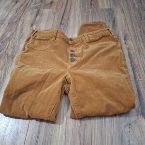 Anthropologie Pilcro brown corduroy pants size 32